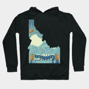 Idaho state design / potato lover / idaho gift idea / idaho present Hoodie